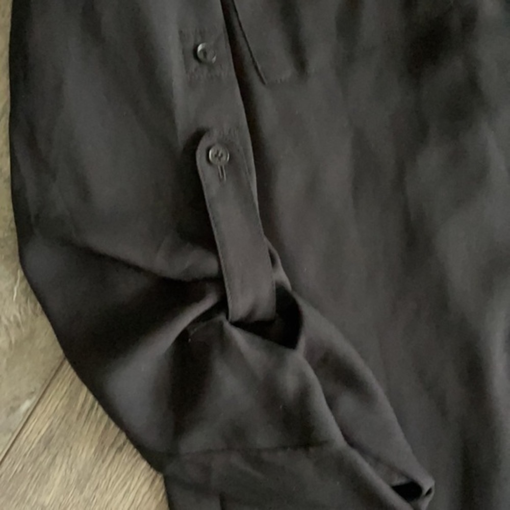 Express dress shirt dress black size small - Picture 3 of 8